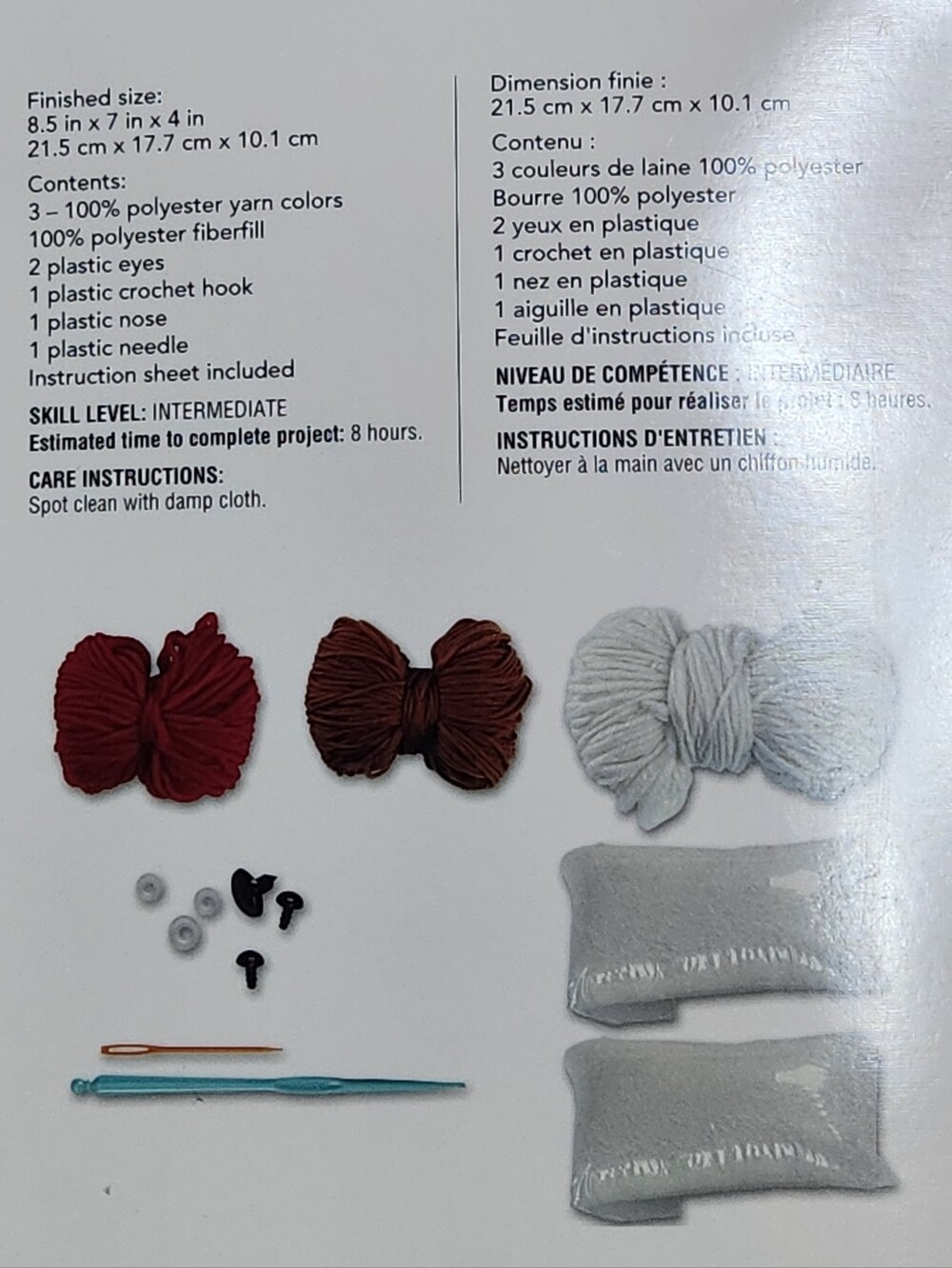 Loops & Threads DOG Crochet Kit - Picture 5 of 9